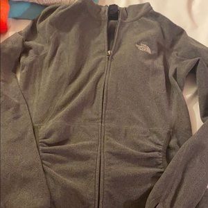THE NORTH FACE ZIP UP SWEATER